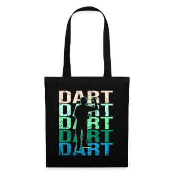 Darts darts - Tote Bag - black - Front