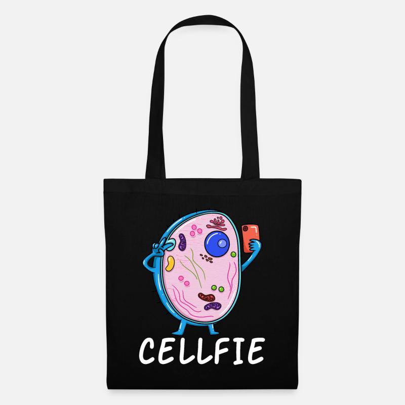 Cellfie - Stoffbeutel - Schwarz