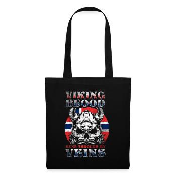 Norwegian viking - Tote Bag - black - Front