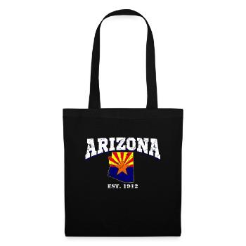 Arizona USA - Stoffbeutel - Schwarz - Vorne