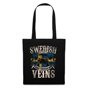 Suède - Sac en tissu - noir - Devant