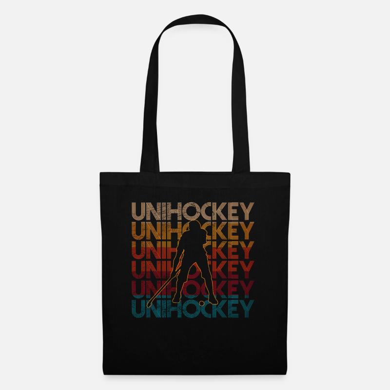 Unihockey - Stoffbeutel - Schwarz