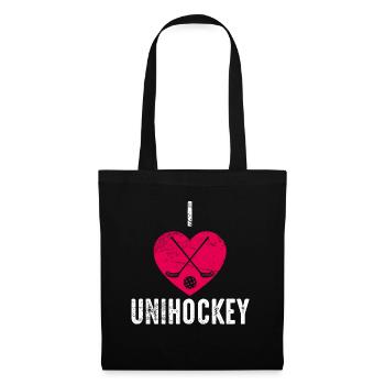 Floorball - Sac en tissu - noir - Devant