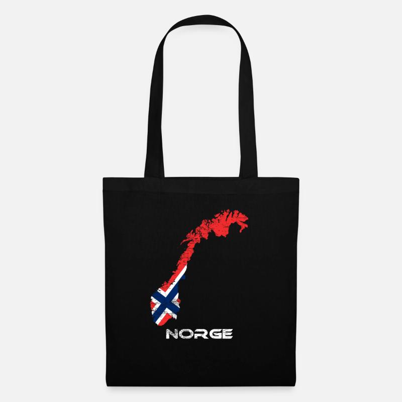 Norway - Tote Bag - black