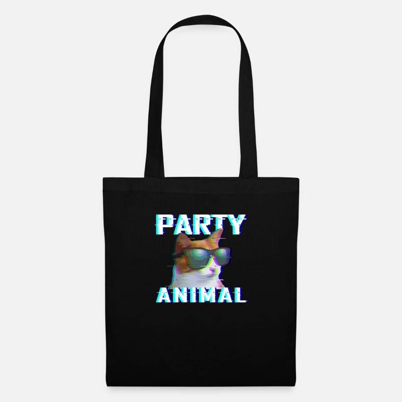 EDM Rave Electro Dubstep Hardstyle - Tote Bag - black