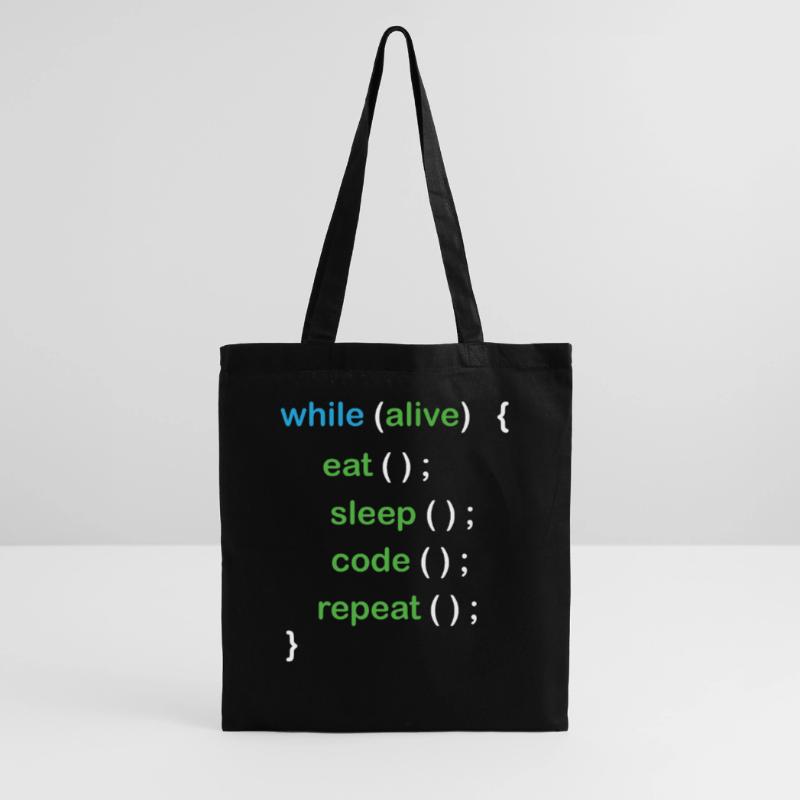 Développeur de logiciels de codage Python Sac en tissu