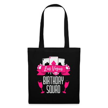 Équipe d’anniversaire de Vegas pour le voyage des filles de Las Vegas - Sac en tissu - noir - Devant