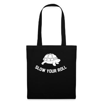 Slow Your Roll - Sea Turtle - Tote Bag - black - Front