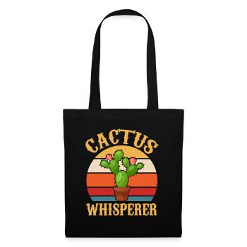 Cactus Whisperer - Western Sugaro Flowers - Tote Bag - black - Front
