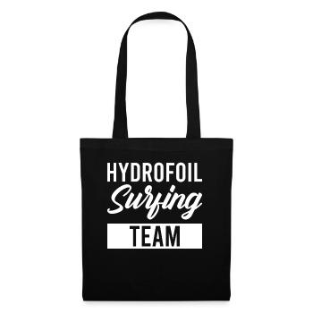 Hydrofoil Surfing Team - Wingfoil Surf - Tote Bag - black - Front