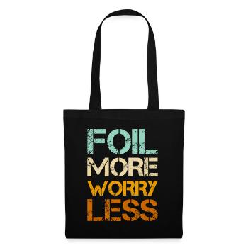 Wingfoil Plus De Soucis Moins - Wingfoil Hydrofoil - Sac en tissu - noir - Devant
