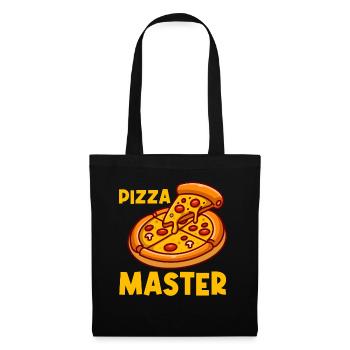 Pizza Making Italian Fast Food Grillers de cuisine - Sac en tissu - noir - Devant
