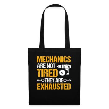 Mechanic Car Garage - Mechanics Are Not Tired - Stoffbeutel - Schwarz - Vorne
