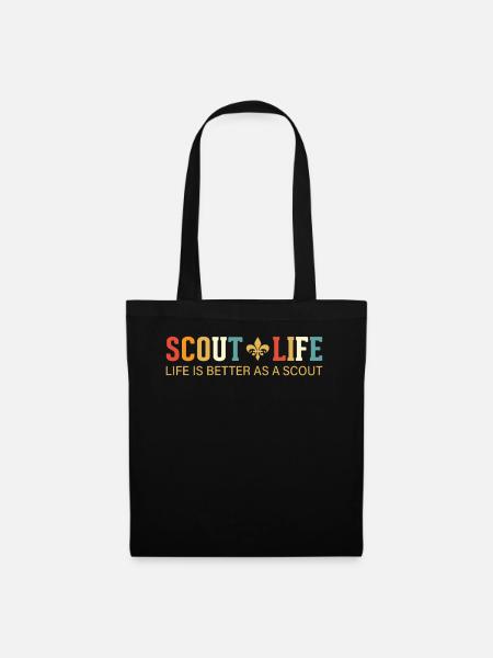 Do you have a passion for Scouting, Hiking and Cam - Tote Bag - black