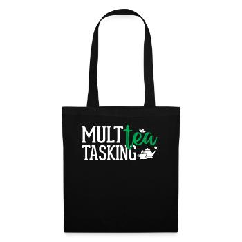 Tea Lover - Multea Tasking - Tote Bag - black - Front
