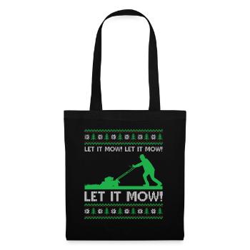Ugly Christmas Mowing - Let it mow! Let it mow! Le - Tote Bag - black - Front