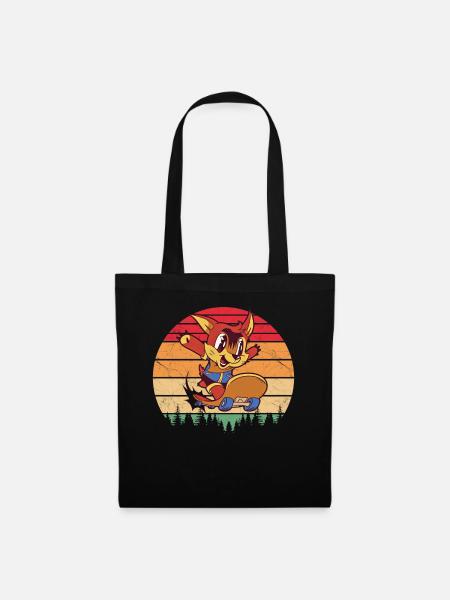 Skaters Skate Skateboarding Skateboard - Tote Bag - black