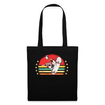 Skaters Skate Skateboarding Skateboard - Sac en tissu - noir - Devant