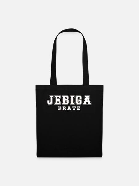 Balkan Jebiga Brate - Stoffbeutel - Schwarz