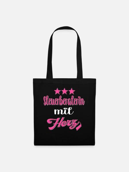Steuerberater Steuerberaterin Steuerberatung - Stoffbeutel - Schwarz