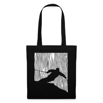 Ski - (6) - Sac en tissu - noir - Devant