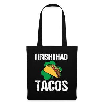 Irish I Was Gaming St Patrick's Day - Tote Bag - black - Front