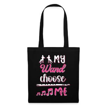 Flute player Flute player - Tote Bag - black - Front