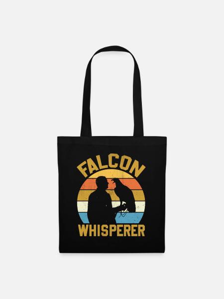 Falcon Whisperer Falconry - Stoffbeutel - Schwarz