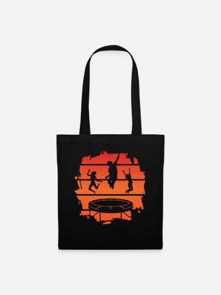 Trampoline - Sac en tissu - noir