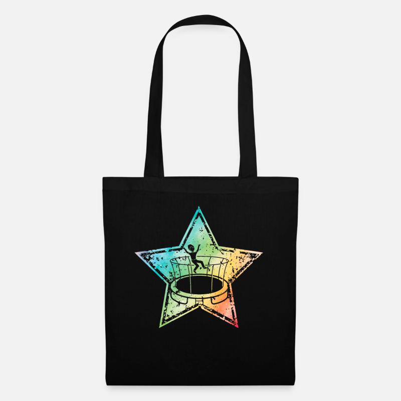 Trampoline - Sac en tissu - noir