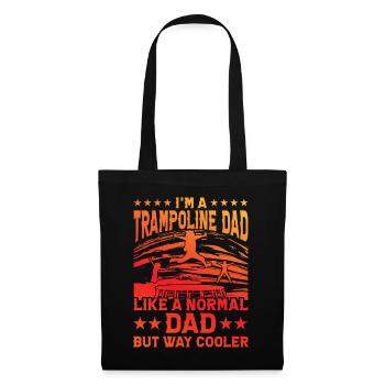 Trampoline - Sac en tissu - noir - Devant