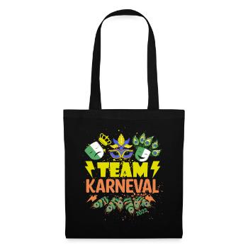 Team Carnival 2023 Group Costume | Masks & Peacock - Tote Bag - black - Front