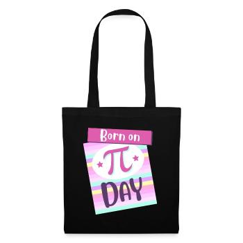 Born On Pi Day Big Pi Symbol Awesome 3.14 Pi Day - Tote Bag - black - Front