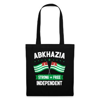 Abkhazie Forte Libre Indépendante - Sac en tissu - noir - Devant