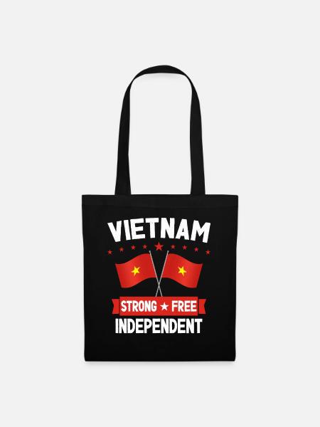Vietnam - Tote Bag - black