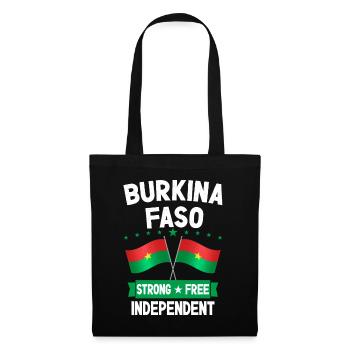 Burkina Faso - Tote Bag - black - Front