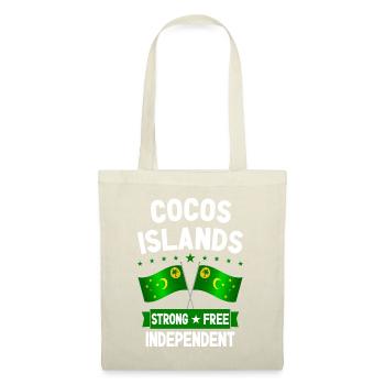 Îles Cocos - Sac en tissu - nature - Devant