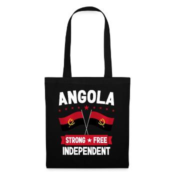 Angola - Stoffbeutel - Schwarz - Vorne