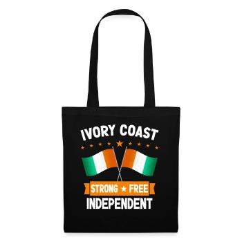 Ivory Coast - Tote Bag - black - Front