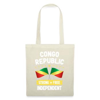 République du Congo - Sac en tissu - nature - Devant