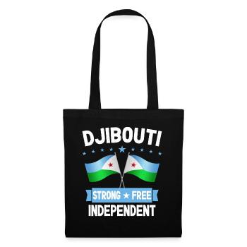 Dschibuti - Stoffbeutel - Schwarz - Vorne
