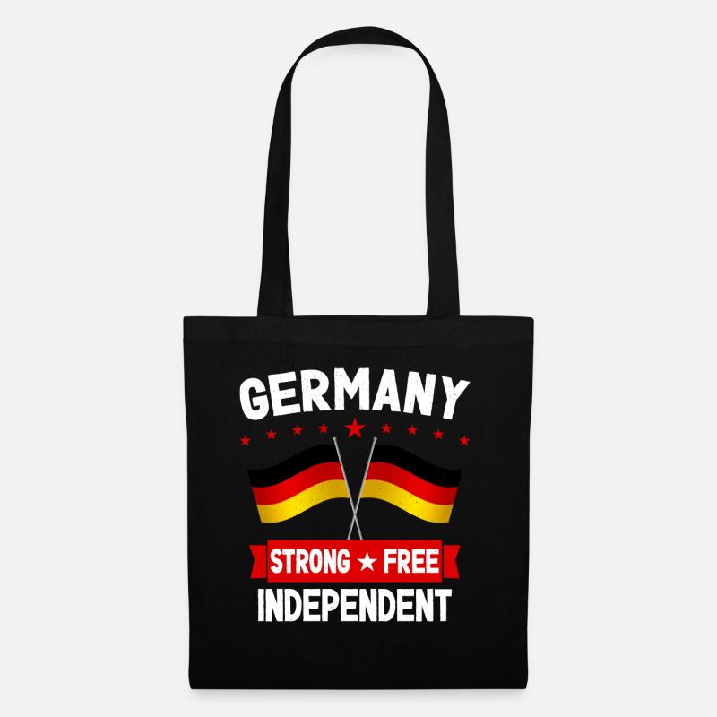 Deutschland - Stoffbeutel - Schwarz
