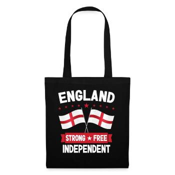 Angleterre - Sac en tissu - noir - Devant