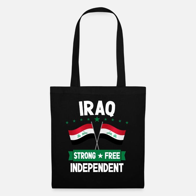 Irak - Stoffbeutel - Schwarz