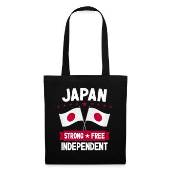 Japan - Stoffbeutel - Schwarz - Vorne