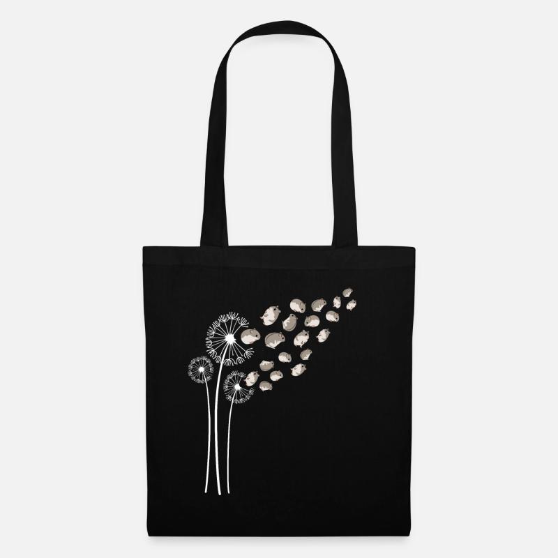Roborovski Dwarf Hamster Dandelion Flower - Tote Bag - black