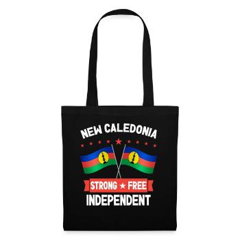 Neukaledonien - Stoffbeutel - Schwarz - Vorne
