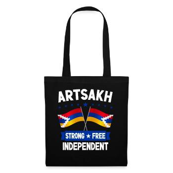 Artsakh - Sac en tissu - noir - Devant
