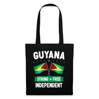 Guyana - Sac en tissu - noir - Devant