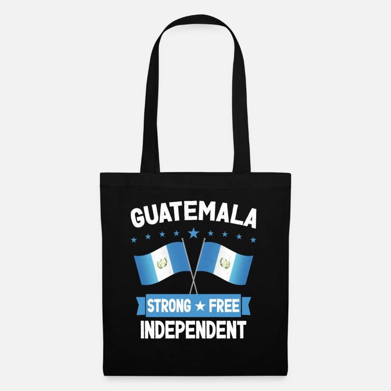Guatemala - Stoffbeutel - Schwarz